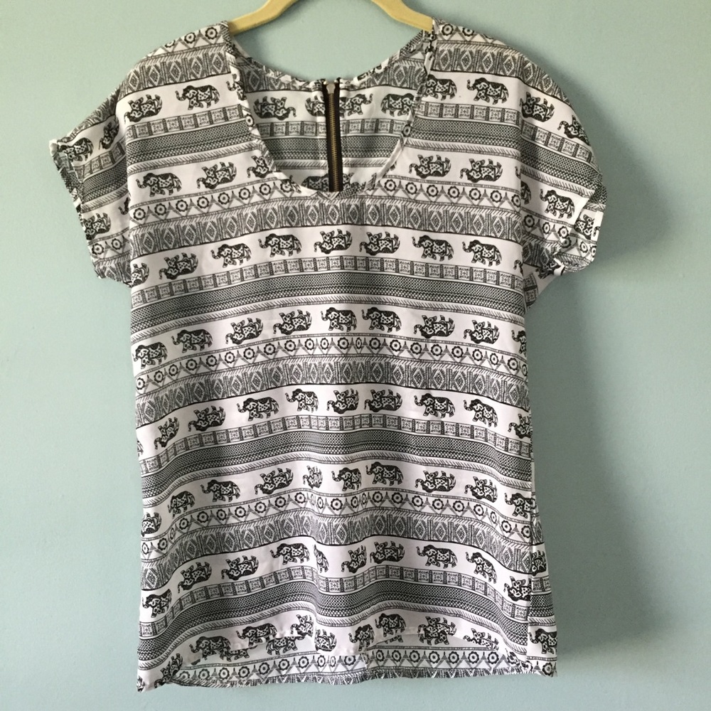 🐘 Breezy Elephant Top 🐘